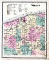 Wilson Township, Maple St. P.O., Niagara and Orleans County 1875